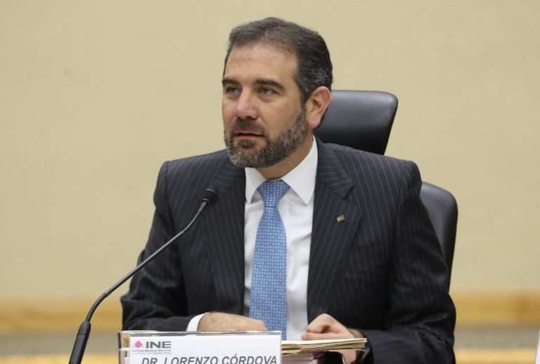 Lorenzo Córdova Vianello, Consejero Presidente del INE.