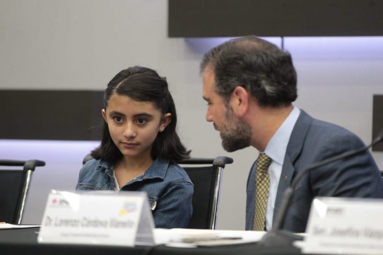 Lorenzo Córdova Vianello, Consejero Presidente del INE en la Presentación de los resultados de la Consulta Infantil y Juvenil 2018.