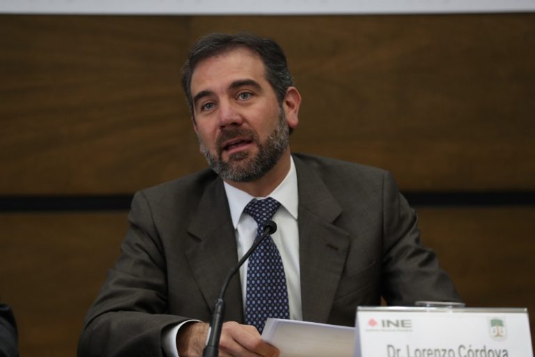 Lorenzo Córdova Vianello, Consejero Presidente del INE.