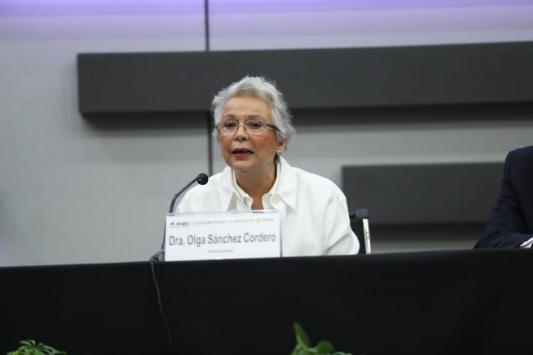 Olga Cordero, Secretaria de Gobernación.