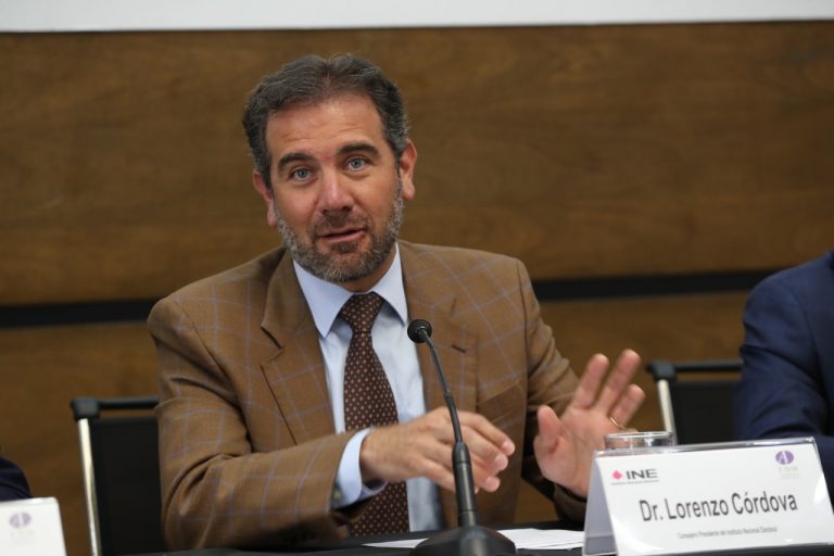 Lorenzo Córdova Vianello, Consejero Presidente del INE.