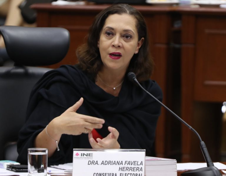 Adriana Favela Herrera, Consejera Electoral.