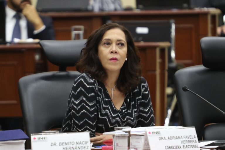 Adriana Favela Herrera, Consejera Electoral.
