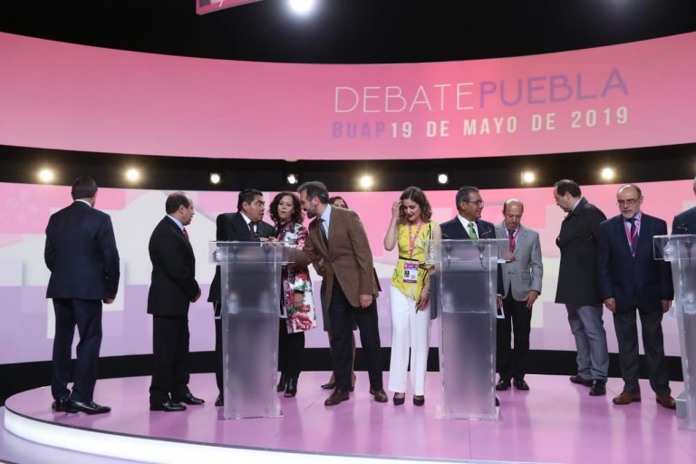 Debate a la gubernatura del estado de Puebla