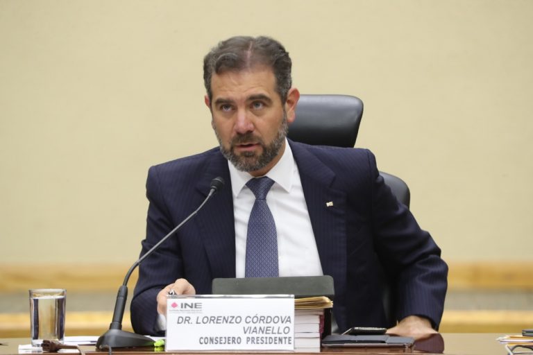 Lorenzo Córdova Vianello, Consejero Presidente del INE.