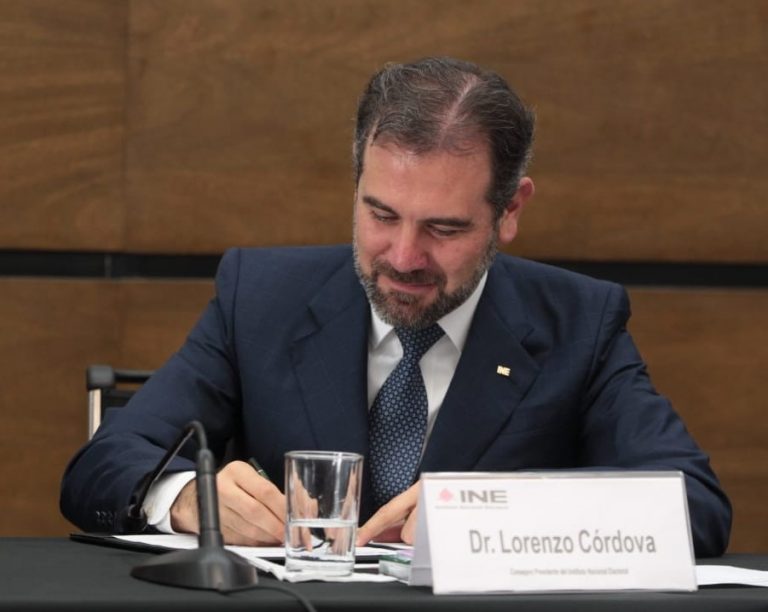 Lorenzo Córdova Vianello Consejero Presidente del INE.