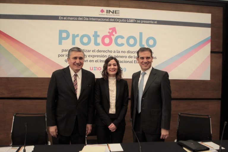 Protocolo para garantizar el derecho a la no discriminación por identidad y expresión de género de las personas que laboran en el Instituto Nacional Electoral.
