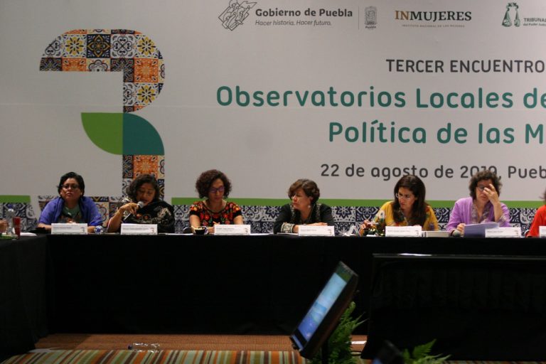 Tercer Encuentro  de Observatorios Locales de Participación Política de las Mujeres.