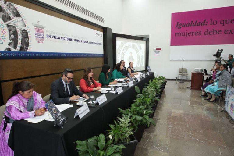 Presentación de Conclusiones del Proyecto. En Villa Victoria: si una avanza, avanzamos todos.