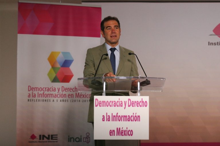 Lorenzo Córdova Vianello, Consejero Presidente del INE.