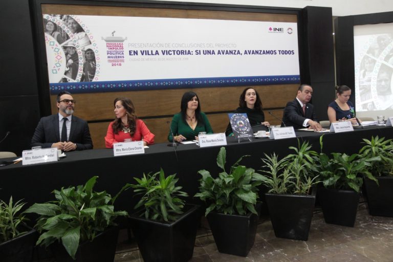 Presentación de Conclusiones del Proyecto. En Villa Victoria: si una avanza, avanzamos todos.