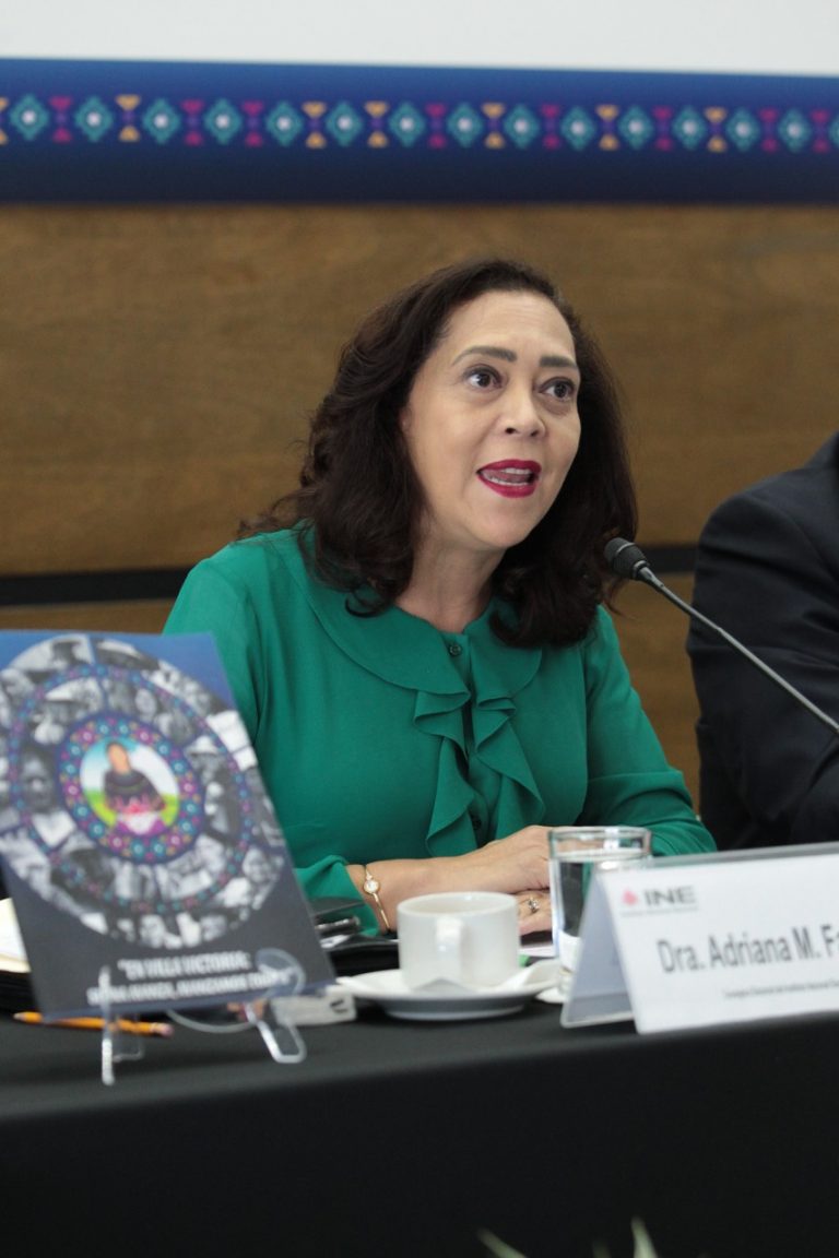 Adriana Favela Herrera, Consejera Electoral del INE.