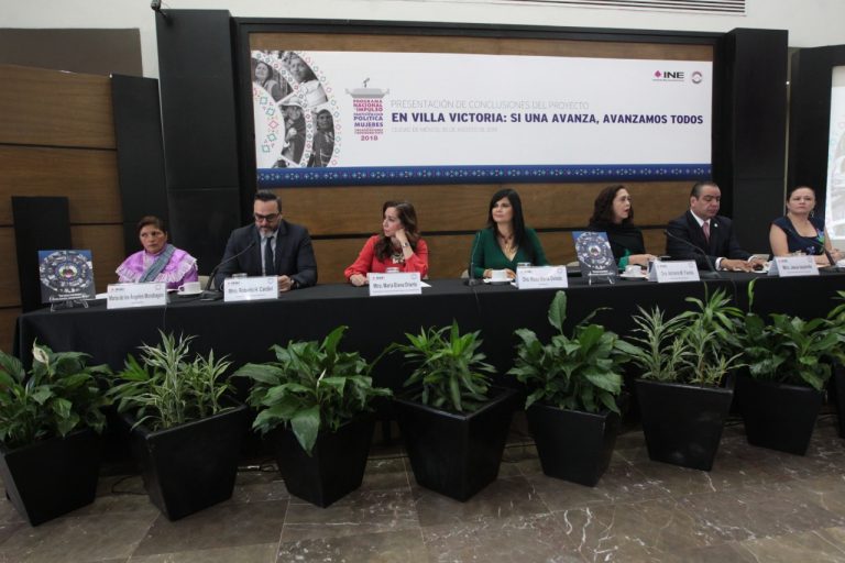 Presentación de Conclusiones del Proyecto. En Villa Victoria: si una avanza, avanzamos todos.