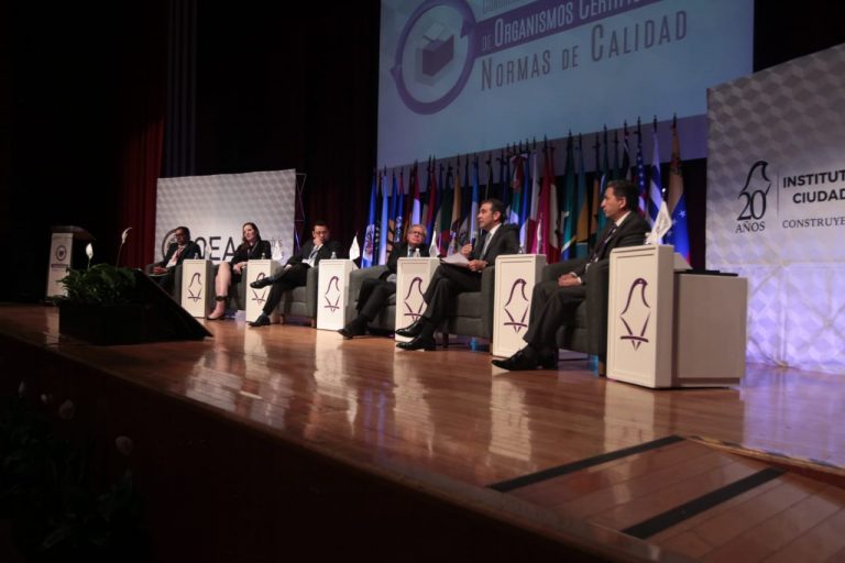 Inauguración del Congreso Internacional de Organismos Certificados en Normas de Calidad.