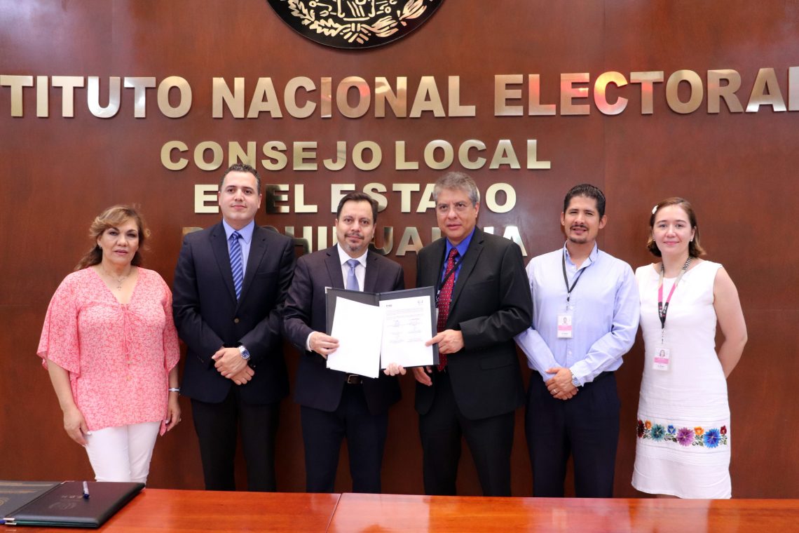 Firman INE Chihuahua y CEDH convenio de coordinación para la difusión ...