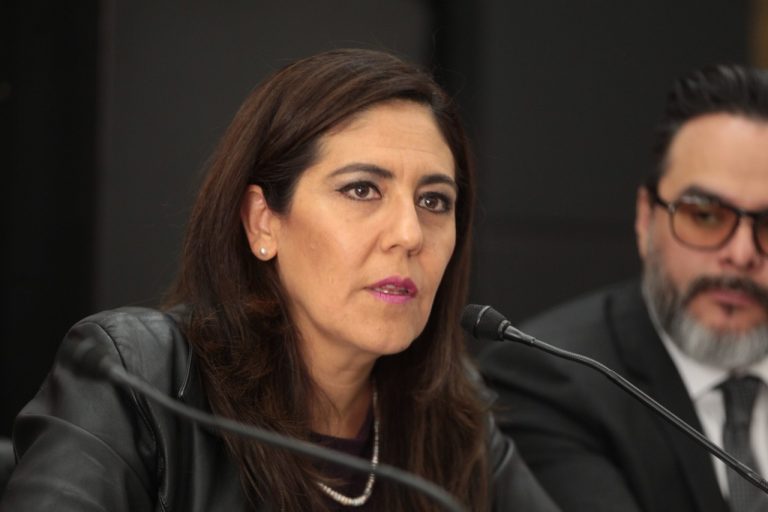 Claudia Zavala Pérez, Consejera Electoral e integrante de la  Comisión de Capacitación Electoral y Educación Cívica.