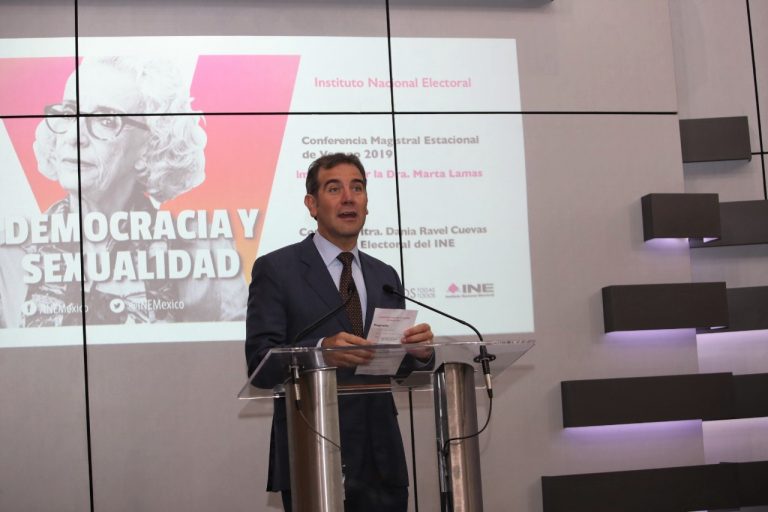 Lorenzo Córdova Vianello, Consejero Presidente del INE.