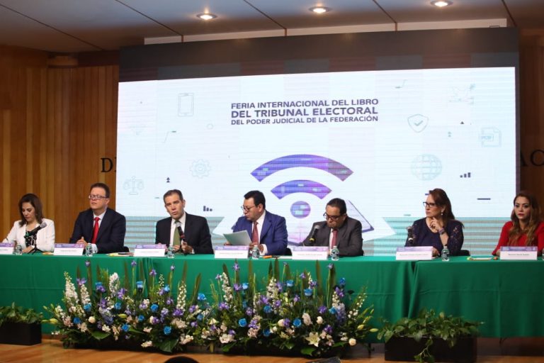 Inauguración de la 7ª. Edición de la Feria Internacional del libro del TEPJF