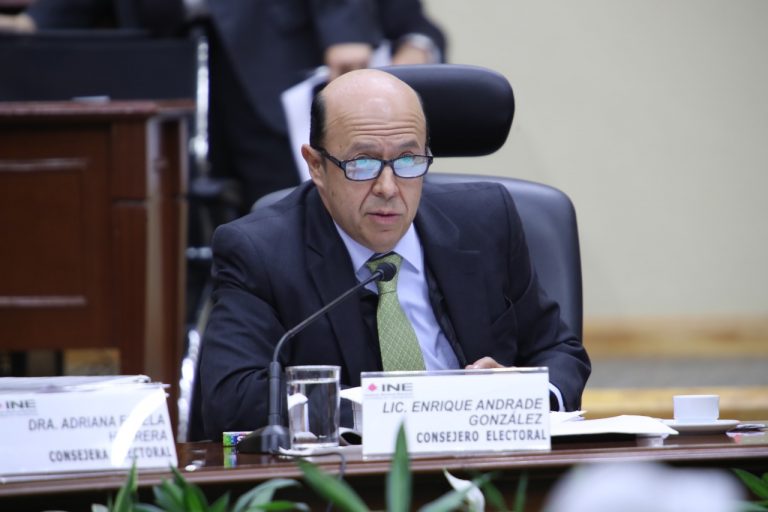 Enrique Andrade González, Consejero Electoral.