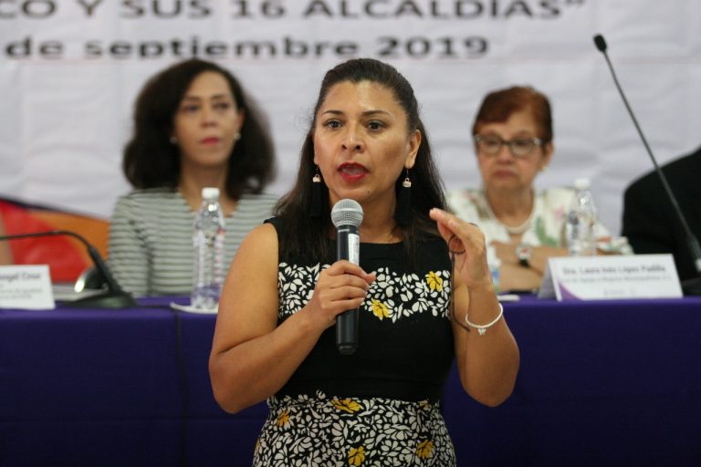 Natividad Cárdenas Morales, representante de la Red de Apoyo de Mujeres Municipalistas.