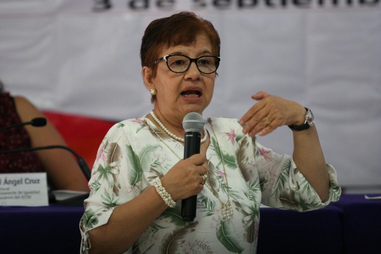 Laura Inés López Padilla, representante de la Red de Apoyo de Mujeres Municipalistas.