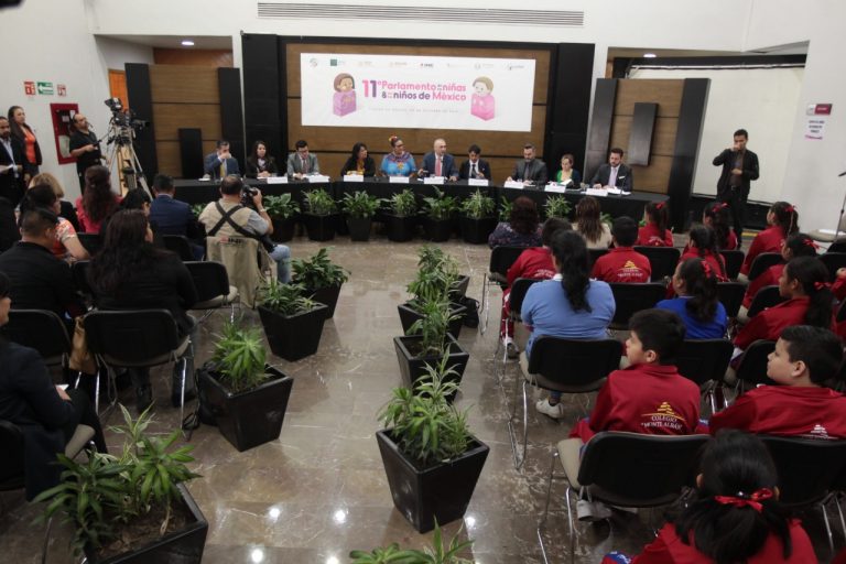 Instalación y Primera Sesión del Grupo Coordinador Interinstitucional del 11° Parlamento de las niñas y los niños de México.