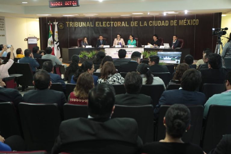 Foro “Justicia electoral en la Ciudad de México”.