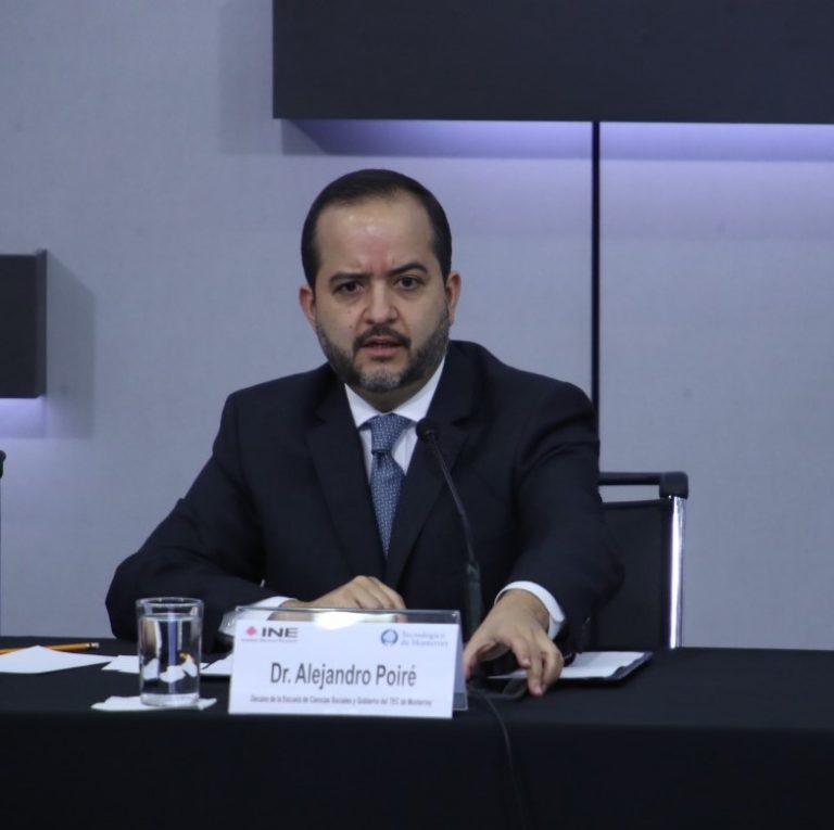 Alejandro Poire Romero,  Decano de la Escuela de Ciencias Sociales y Gobierno del Tecnológico de Monterrey.