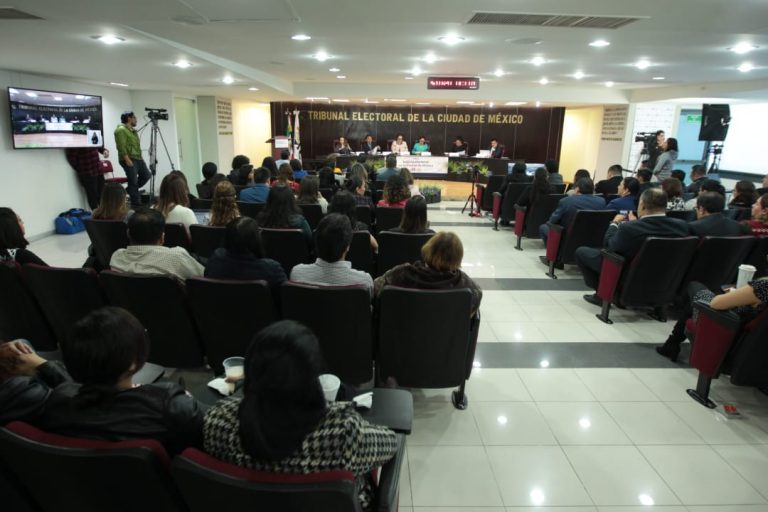 Foro “Justicia electoral en la Ciudad de México”.