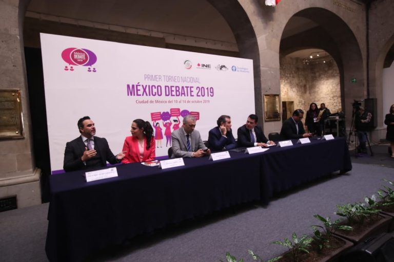 Clausura del  Primer Torneo Nacional. México Debate 2019.