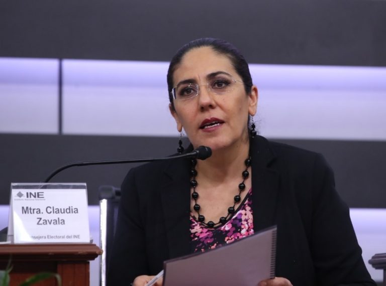 Claudia Zavala Pérez, Consejera Electoral del INE en la Presentación Cine debate con el cortometraje Nosotras