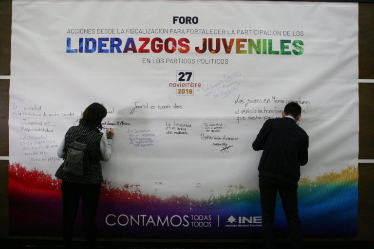 Foro Acciones desde la Fiscalización para Fortalecer la Participación de los Liderazgos Juveniles