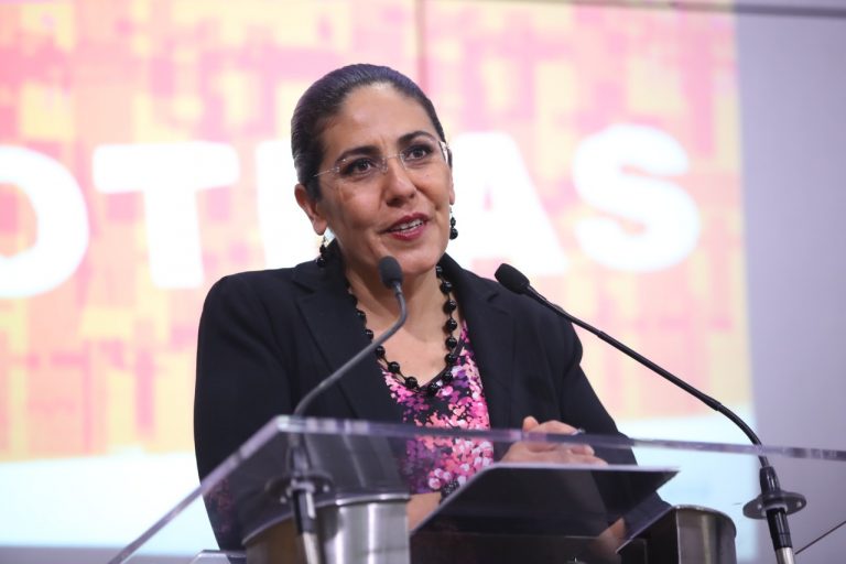 Claudia Zavala Pérez, Consejera Electoral del INE en la Presentación Cine debate con el cortometraje Nosotras