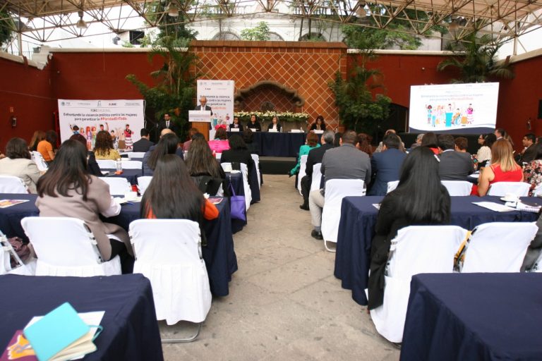 Foro Nacional Enfrentando la violencia política contra las mujeres para garantizar la #ParidadEnTodo