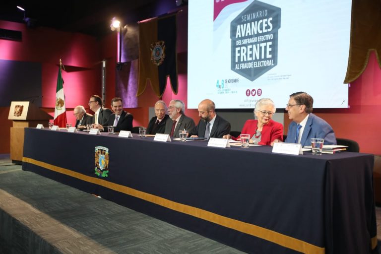Seminario Avances del Sufragio Efectivo Frente al Fraude Electoral.