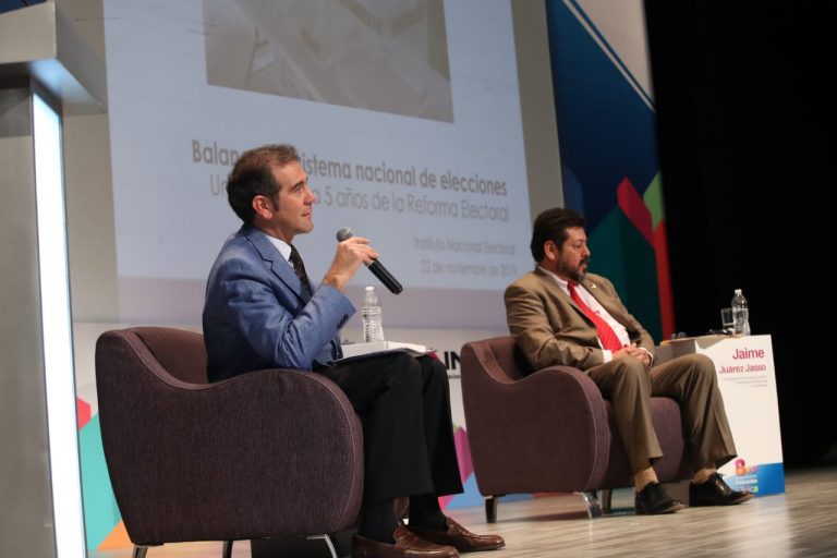 Conferencia magistral, “Balance del Sistema Nacional de Elecciones. Una reflexión a 5 años de la Reforma Electoral” en el marco del  8° Encuentro Nacional de Educación Cívica.