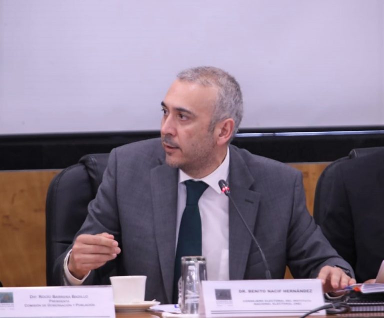 Benito Nacif Hernández, Consejero Electoral y Presidente de la Comisión Temporal de Presupuesto 2020 del INE.