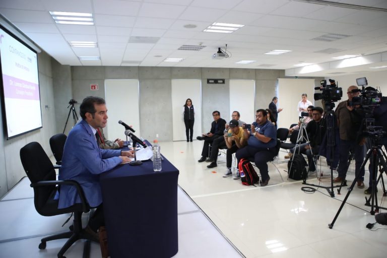 Conferencia de prensa.