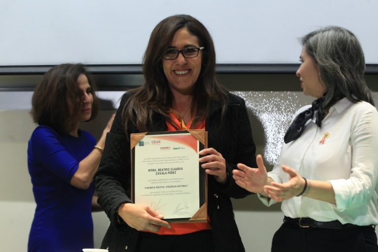 Claudia Zavala Pérez, Consejera Electoral.