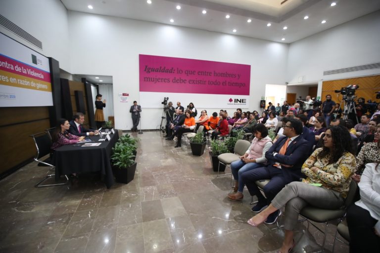 Pronunciamiento en contra de la Violencia Política contra las mujeres en razón de género