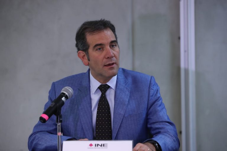 Lorenzo Córdova Vianello, Consejero Presidente del INE en conferencia de prensa.