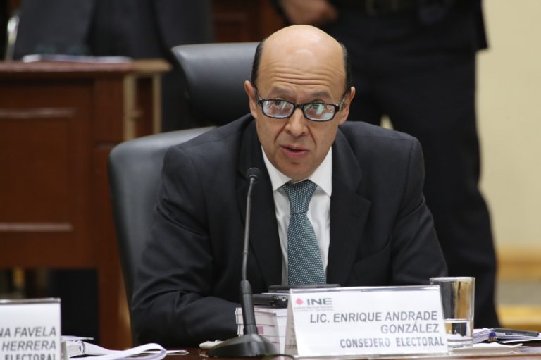 Enrique Andrade González, Consejero Electoral.