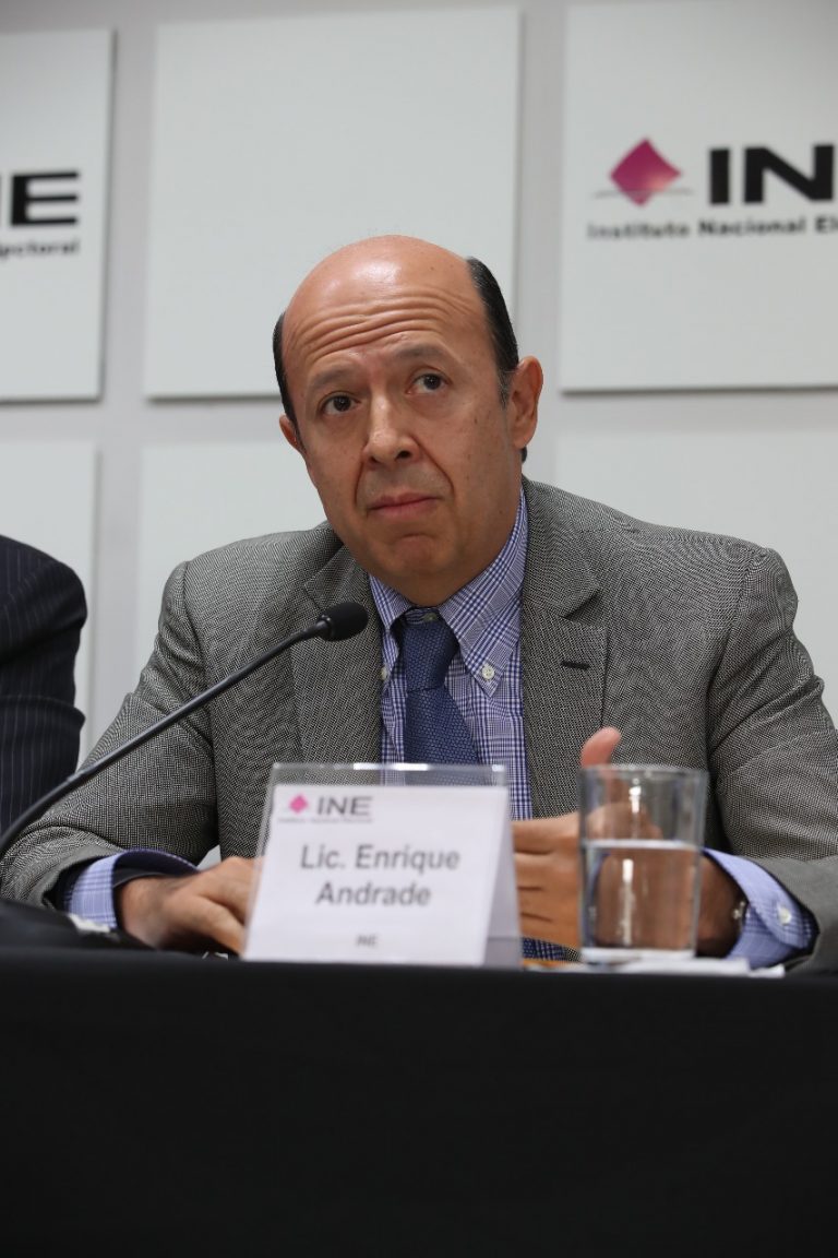Enrique Andrade González, Consejero Electoral.