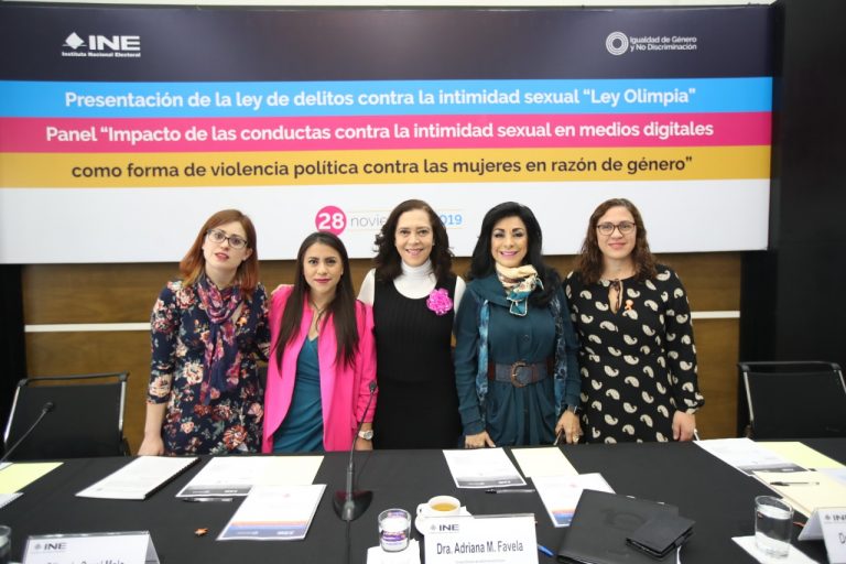 Presentación de la ley de delitos contra la intimidad sexual “Ley Olimpia”. Panel “Impacto de las conductas contra la intimidad sexual en medios digitales como forma de violencia política contra las mujeres en razón de género.