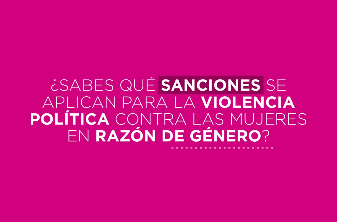 En México, la violencia política contra las mujeres en razón de género ...