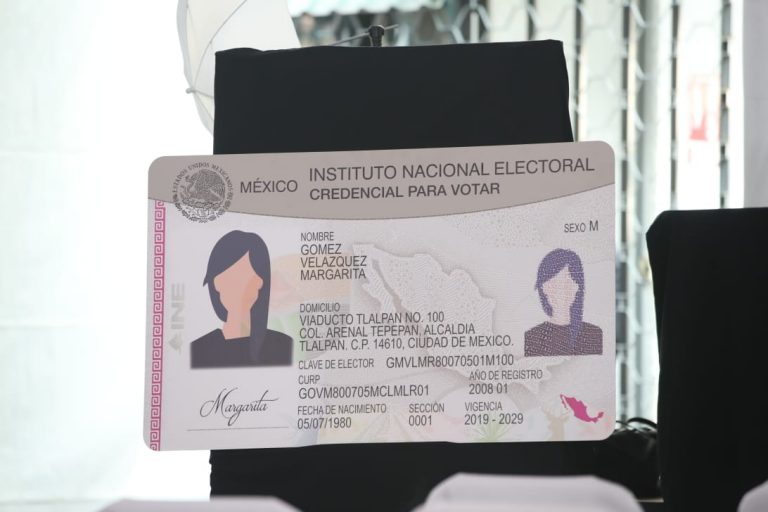 Nuevo modelo de la Credencial para Votar.