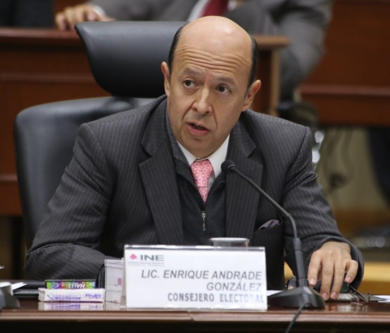 Enrique Andrade González, Consejero Electoral.