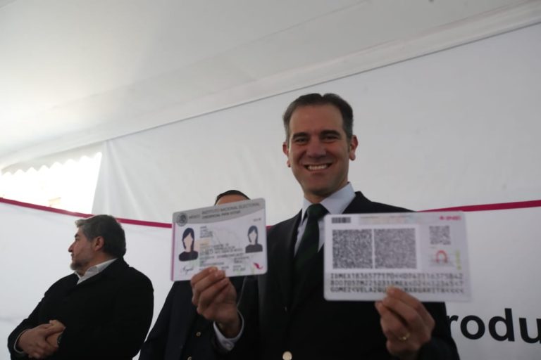 Lorenzo Córdova Vianello, Consejero Presidente del INE.