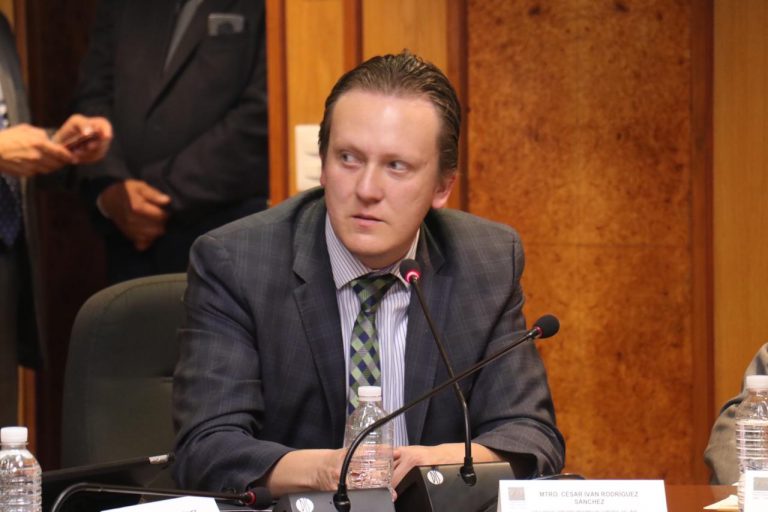 César Iván Rodríguez Sánchez,  Contralor del Instituto Nacional de Acceso a la Información y Protección a los Datos Personales