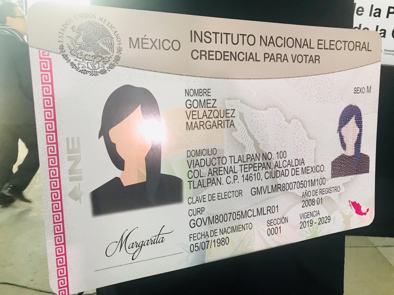 Inicia INE la producción del nuevo modelo de la Credencial para Votar ...